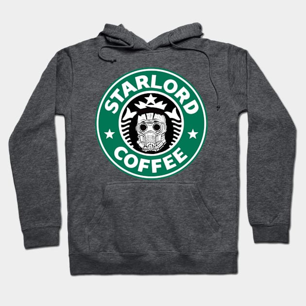 Starlord Coffee Hoodie by DistractedGeek